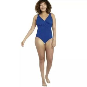 Ruby Ribbon Swimsuit One Piece Invisishape $139